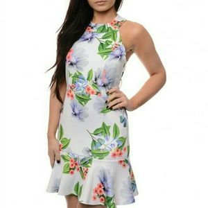 Pandora's Garden Floral Backless Dress